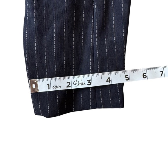 Veronica Beard Taylor Striped Lace-Up Blazer. Size 8. - Picture 13 of 14